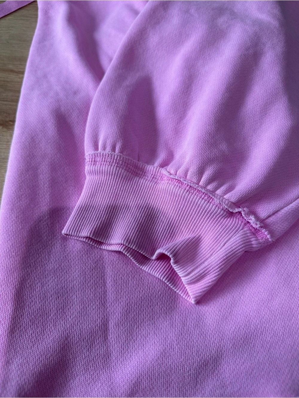 PINK Victoria's Secret Pink Half-Zip Hoodie Pullover Oversized - Picture 8 of 12